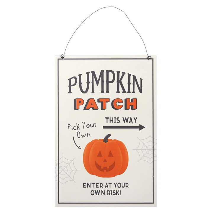 Pumpkin patch -kyltti