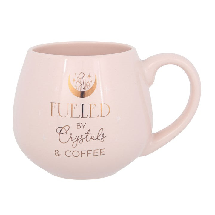 Fueled by crystals and coffee muki