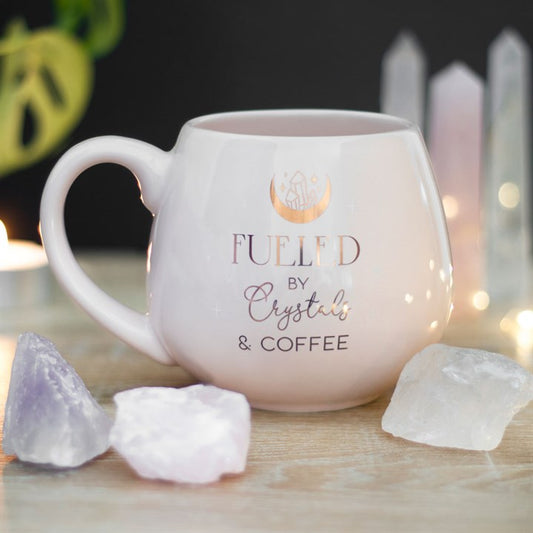 Fueled by crystals and coffee muki