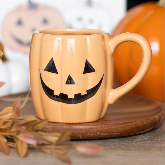 Jack-O-Lantern spooky pumpkin muki