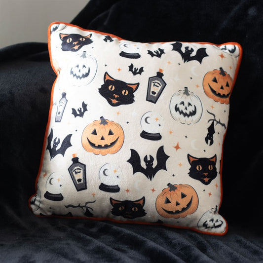Halloween-kuosinen tyyny