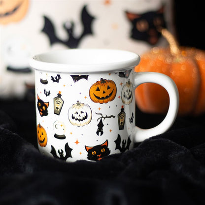 Vintage-henkinen halloween muki