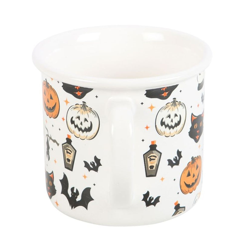 Vintage-henkinen halloween muki