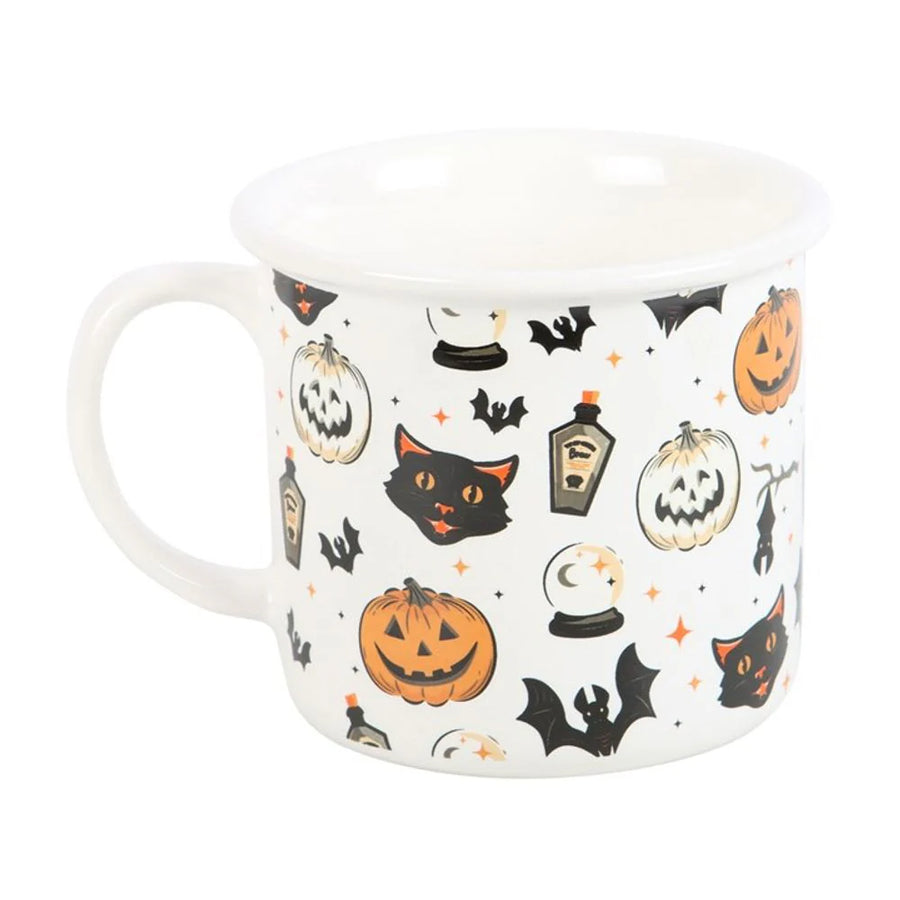 Vintage-henkinen halloween muki